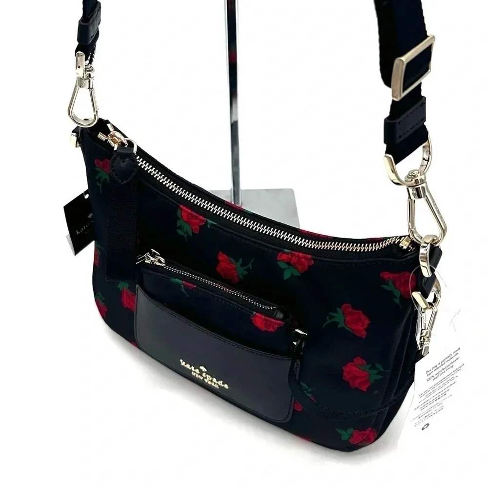 Kate Spade ChelseaRoss Toss Print Crossbody Bag & Coin Purse (NWT) - Picture 6 of 13